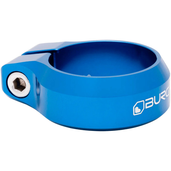 Burgtec Seat Clamp 39.7mm Diameter Deep Blue