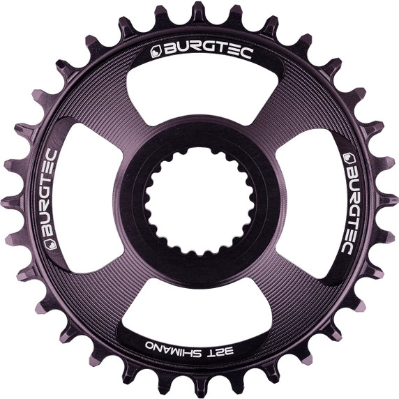 Burgtec Thick-Thin C-Ring SH  Direct Mount 12-Sp 32t Black Sapphire