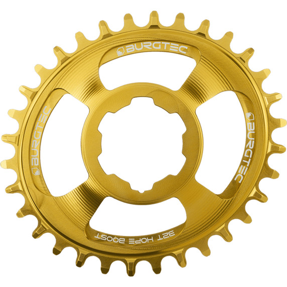 Burgtec Thick-Thin Oval Hope Boost DM 30T Chain Ring Bullion