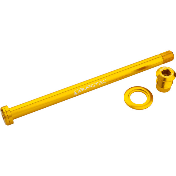 Burgtec Trek Rear Axle Bullion Gold M12x1.0 184.5mm