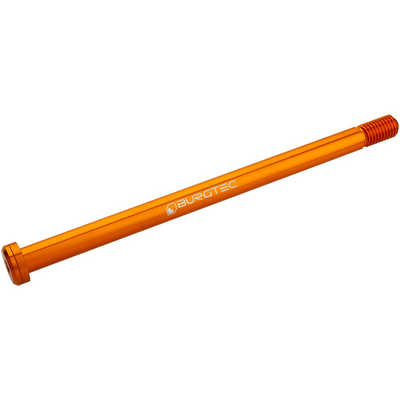 Burgtec Trek Rear Axle 12x198.5mm M12x1.75 Iron Bro Orange