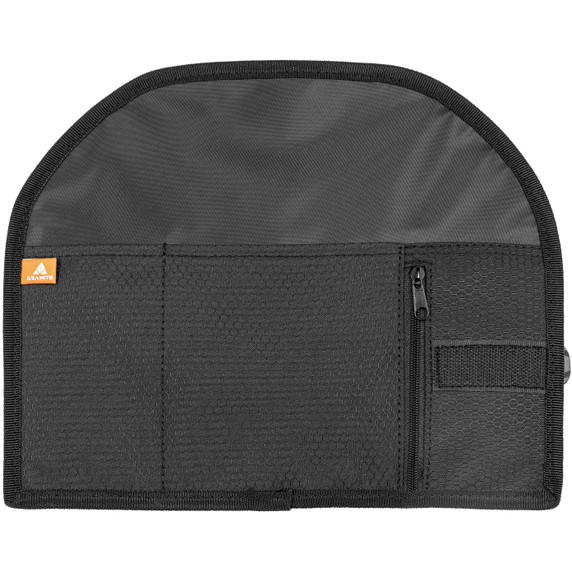 Granite Design Quiver Roll-Up Saddle Bag W/ Ratchet Dial Fastening System Black