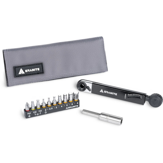 Granite Design Rocknroll TQ Mini Torque Wrench Tool Kit Grey