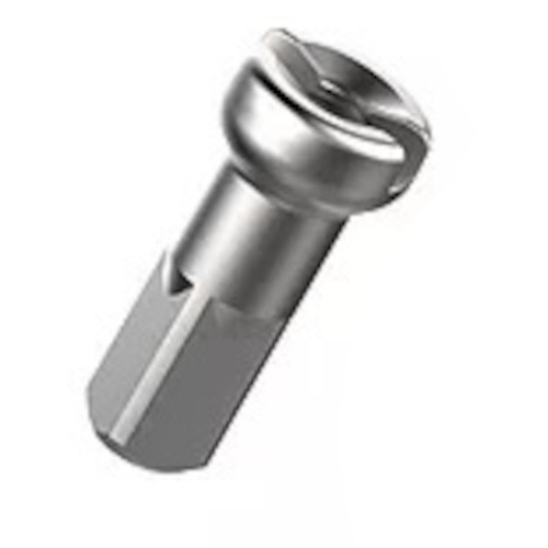 Pillar Brass 13g 14mm Nickel Nipples 100