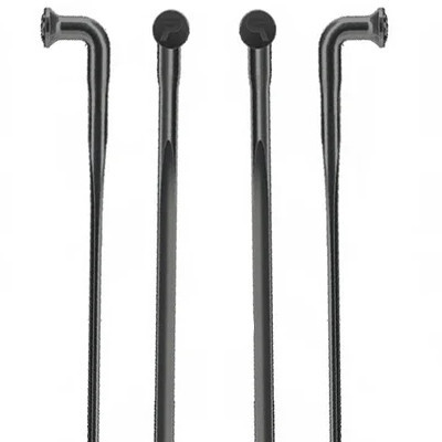 Pillar JBend PSR Wing 21 Bladed Spokes Black 250mm 4pcs