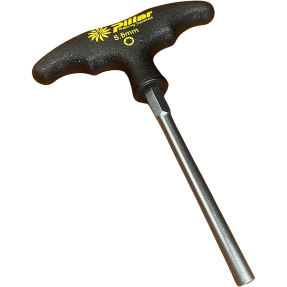 Pillar Nipple Wrench For Hex Lock Nipples 5.5mm Black