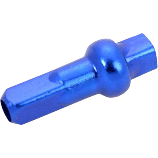 Pillar Square Drive Alloy 14g 14.4mm Blue Nipples 100