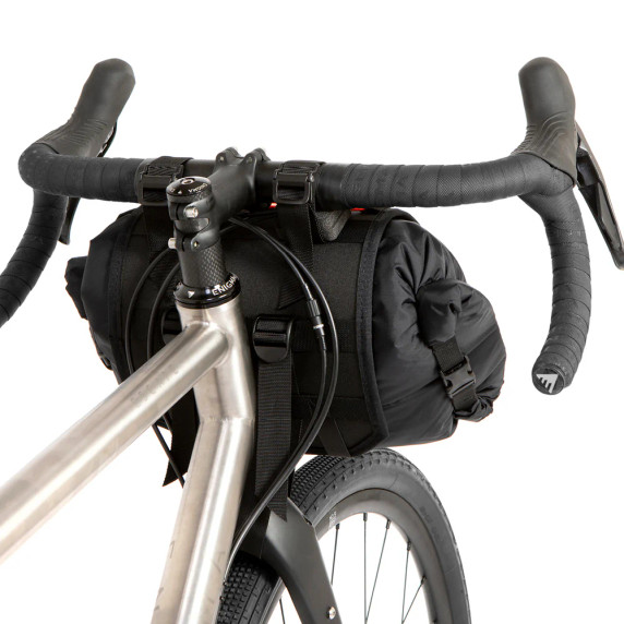 Restrap Restrap Bikepacking Barbag 14 Litres + Dry Bag Black/Orange