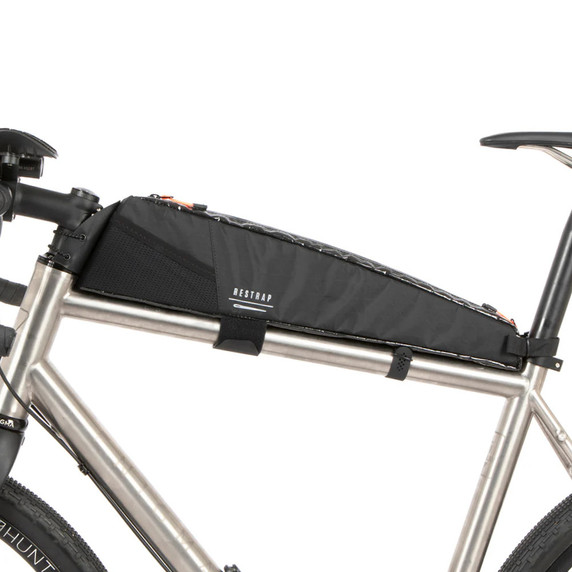 Restrap Race Top Tube Bag Long 2litres Black