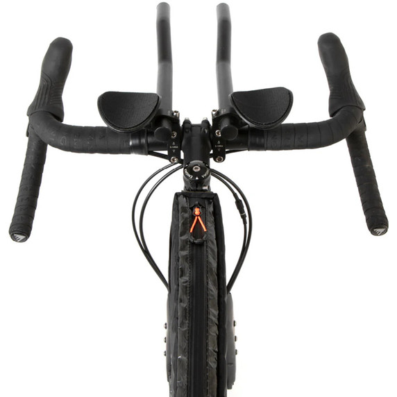 Restrap Race Top Tube Bag Long 2litres Black