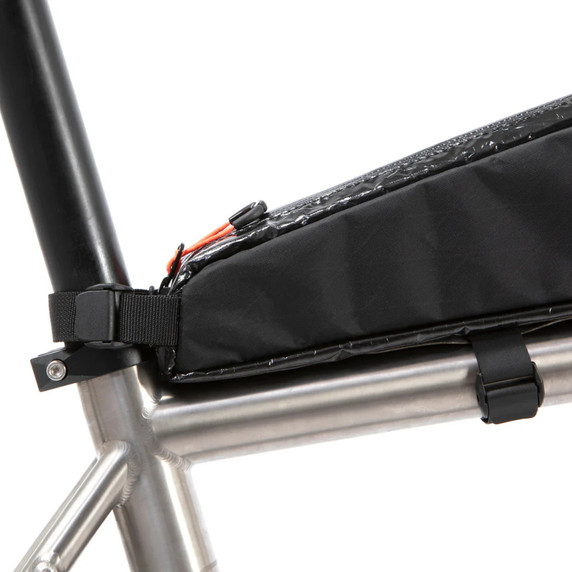 Restrap Race Top Tube Bag Long 2litres Black