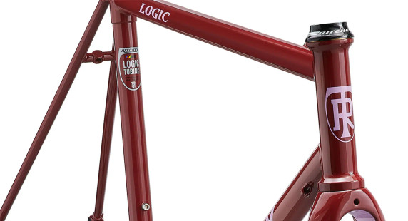 Ritchey Frameset Road Logic Frame Kit Red W/Pink Logo