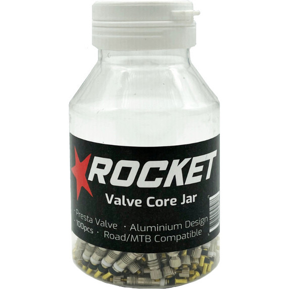 Rocket Presta Valve Cores 100pcs