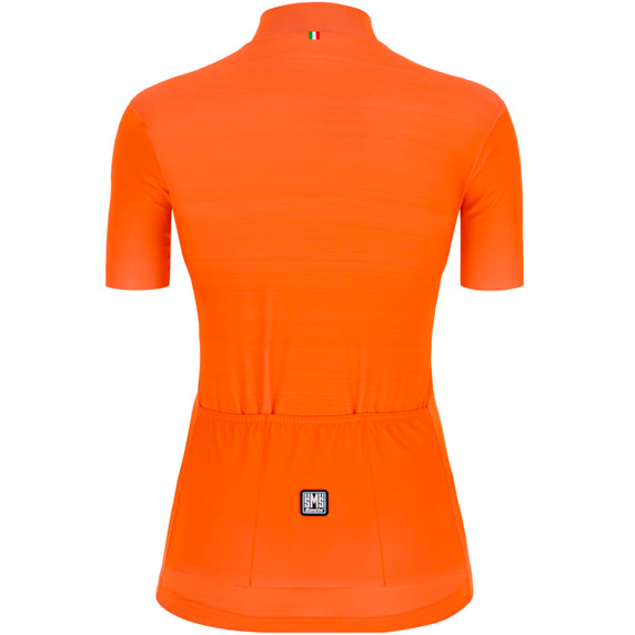 Santini Colore Jersey Womens Orange