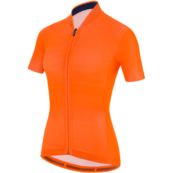 Santini Colore Jersey Womens Orange