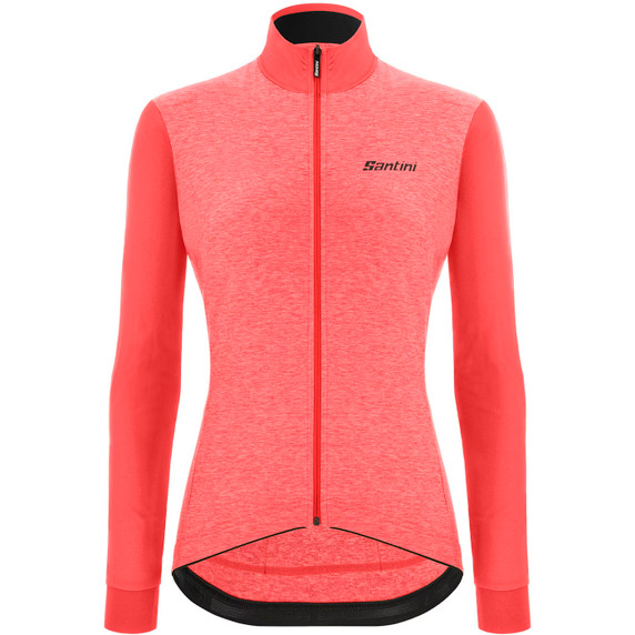 Santini Colore Puro LS Jersey Womens Granatina Pink