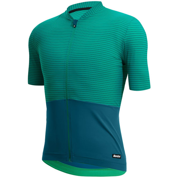 Santini Colore Riga Jersey Green