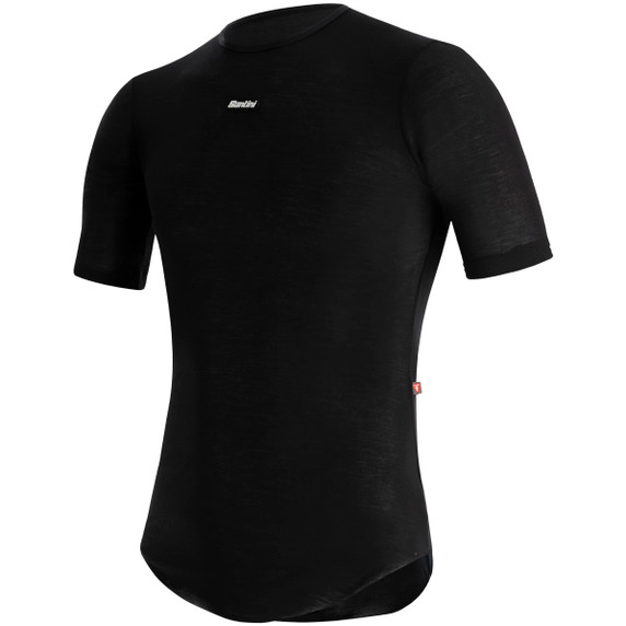 Santini Dry Short Sleeve Baselayer Black Nero