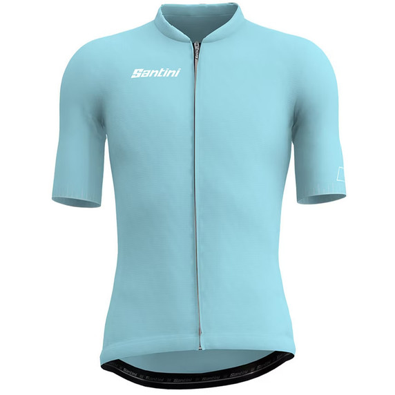 Santini Eco Corsa Jersey Womens Light Blue