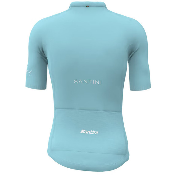 Santini Eco Corsa Jersey Womens Light Blue