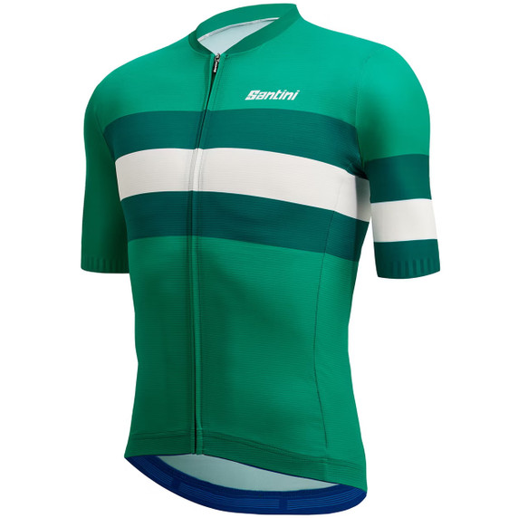 Santini Eco Sleek Bengal Jersey Green