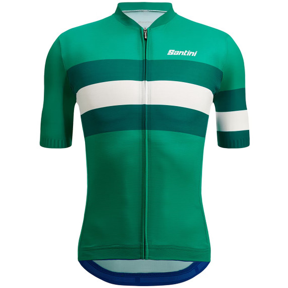 Santini Eco Sleek Bengal Jersey Green