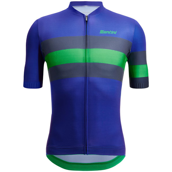 Santini Eco Sleek Bengal Jersey Nautica Blue
