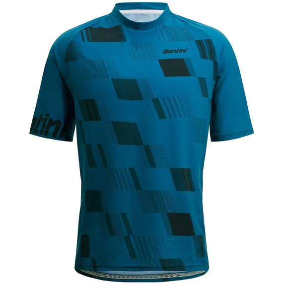 Santini Fibra MTB Jersey Turquoise