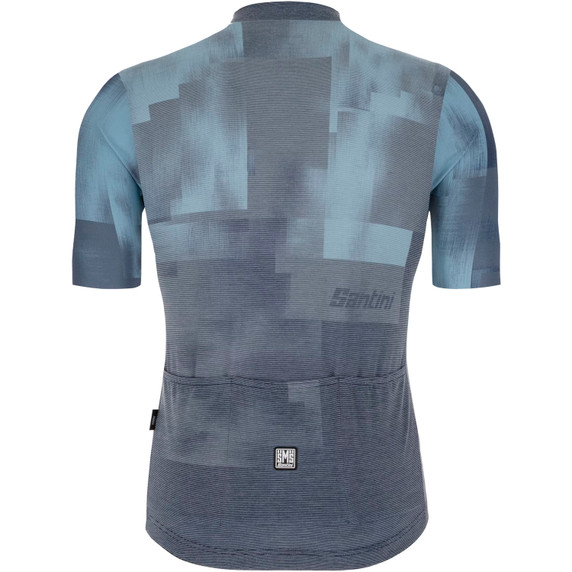 Santini Forza Indoor Jersey Black Grey