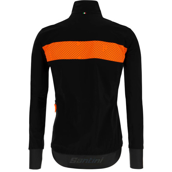 Santini Guard Mercurio Jacket Black Orange