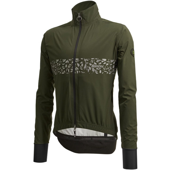 Santini Guard Neo Shell Rain Jacket Military