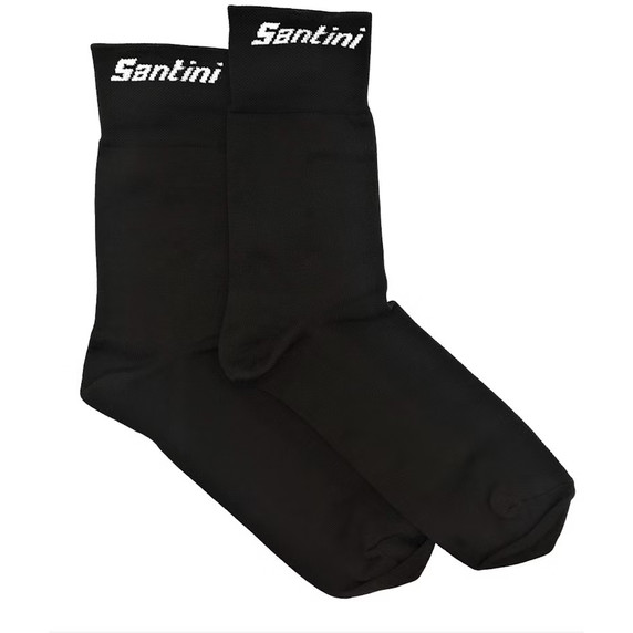 Santini High Profile Socks Black