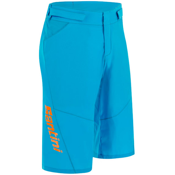 Santini MTB Outer Shorts Womens Turquoise