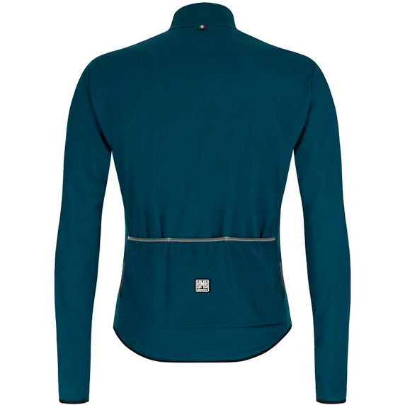 Santini Nebula Puro Windbreaker Jacket Teal