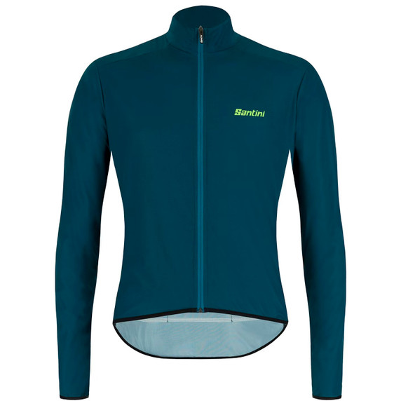 Santini Nebula Puro Windbreaker Jacket Teal