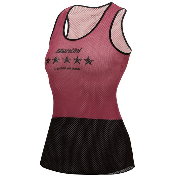 Buy Santini Paris Roubaix Baselayer Womens Maroon Pushys Online Bikebug Shop