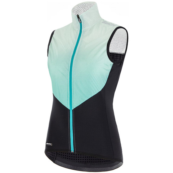 Santini Redux Genio Vest Womens Dewy  Green