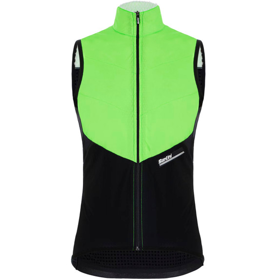Santini Redux Vigor Vest Fluro Green
