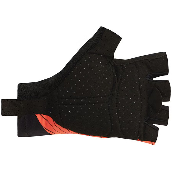 Santini Riga Long Cuff Summer Gloves Fluro Orange