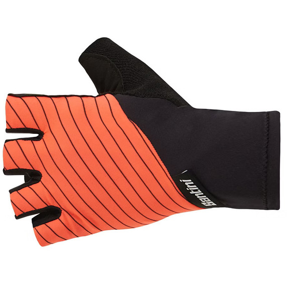 Santini Riga Long Cuff Summer Gloves Fluro Orange