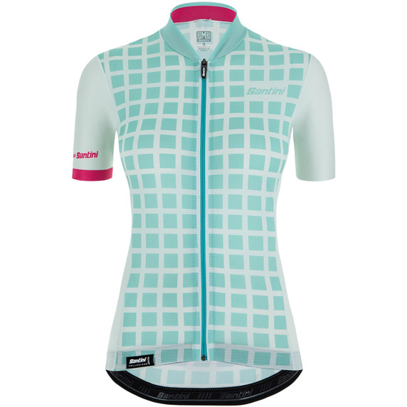 Santini Sleek Grido Jersey Womens Dewy Green