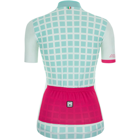 Santini Sleek Grido Jersey Womens Dewy Green