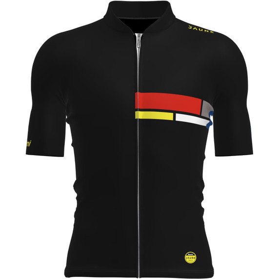 Santini TDF 2024 Alpe d'Huez Jersey Black