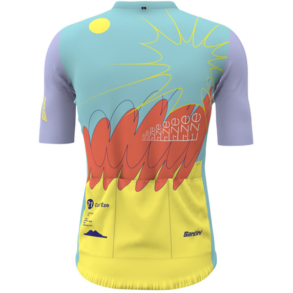 Santini TDF 2024 Nice Jersey Print