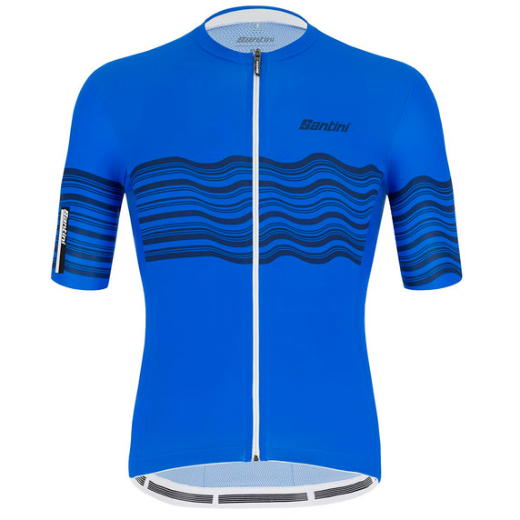 Santini Tono Profilo Jersey Royal Blue