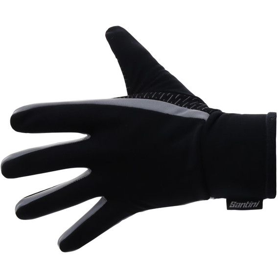 Santini Vega H20 Winter Gloves Black