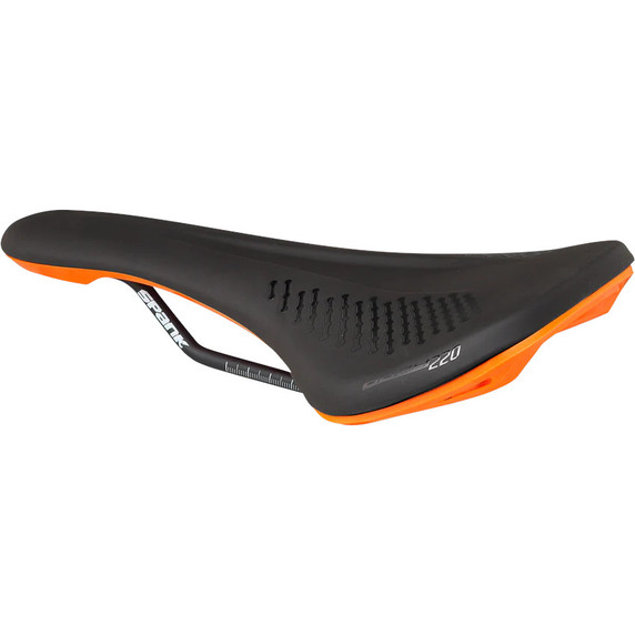 Spank Oozy 220 Saddle Black/Orange