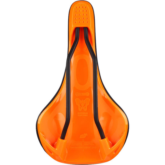 Spank Oozy 220 Saddle Black/Orange