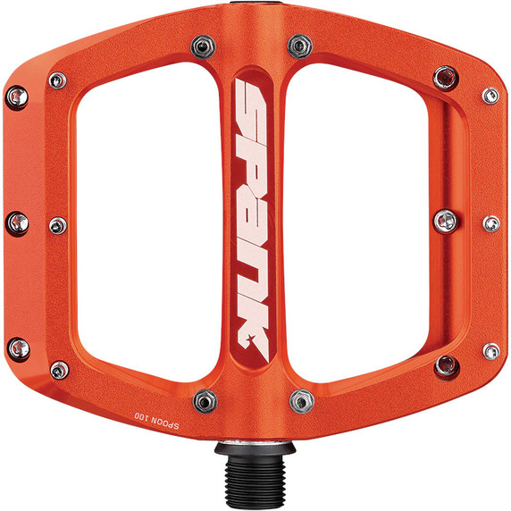 Spank Spoon Flat Pedals 100 Medium Orange