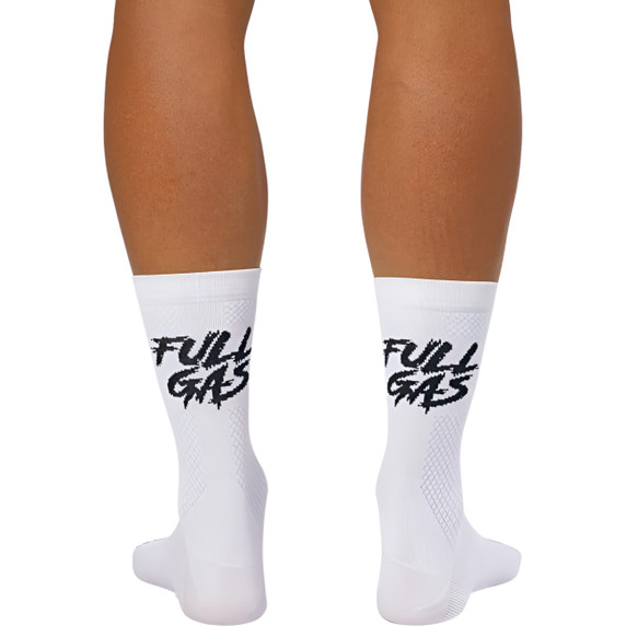 The Vandal Performance Socks Fullgas White
